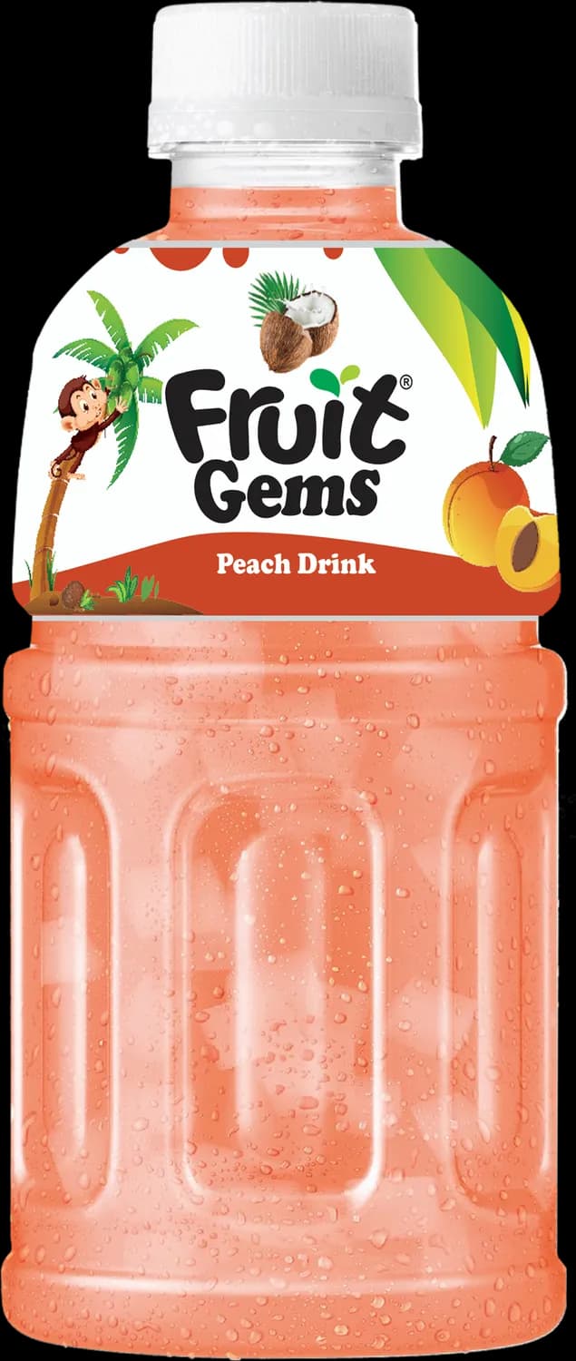 Peach Fruit Gems bottle