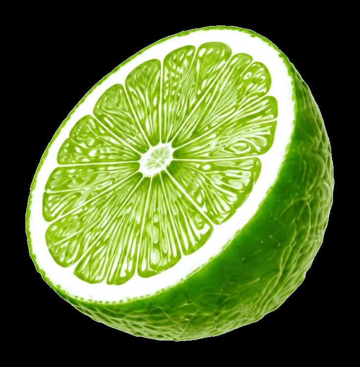 Lime slice