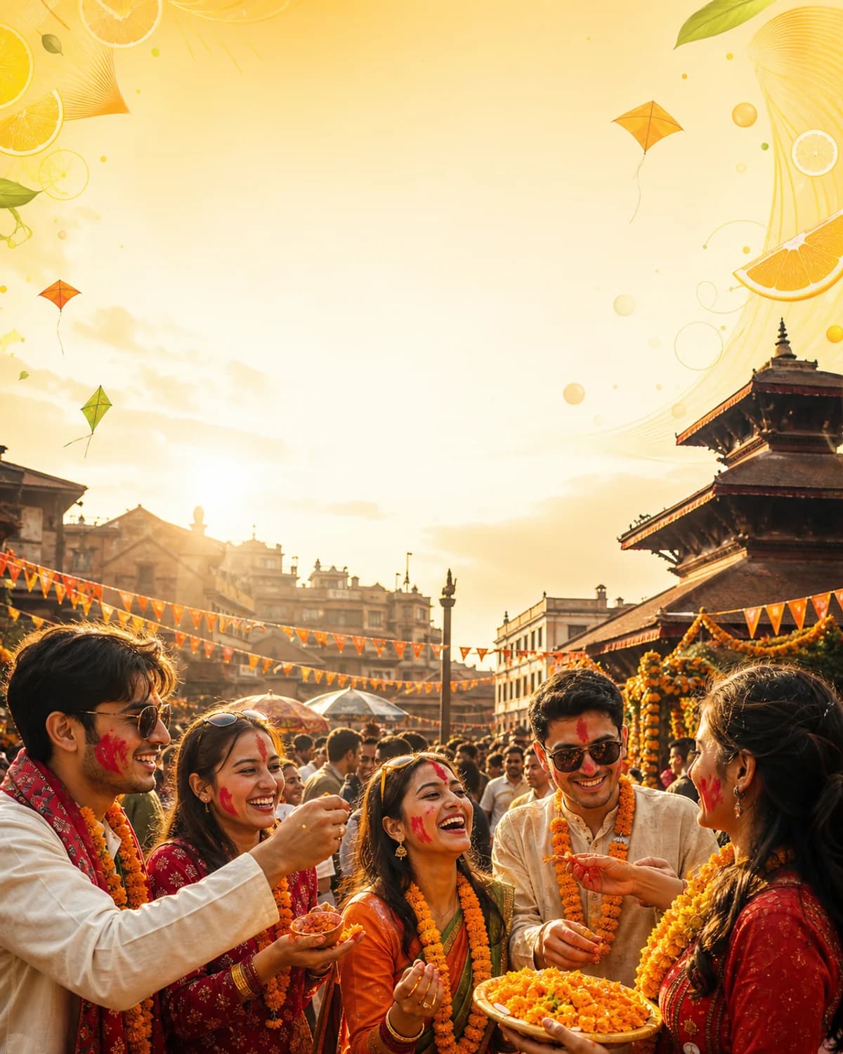 Dashain Lemonzaa Street Activation event poster